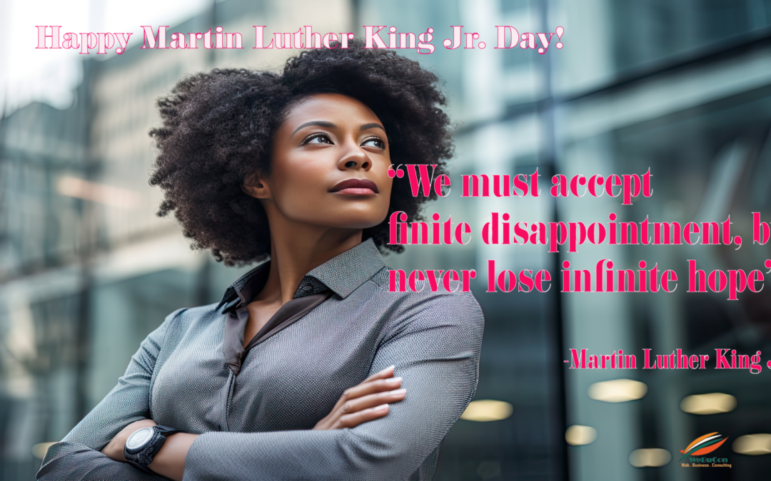 Happy Martin Luther King Jr. Day!